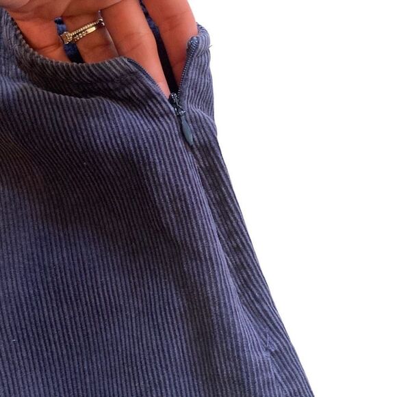 Gap Size Small Girls Navy Corduroy Dress w/ Side Zip NWOT - Picture 4 of 7